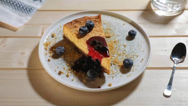 Cheescake cu Piersici